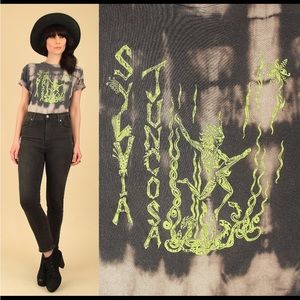 VINTAGE 80's Sylvia Juncosa Tie Dye T-Shirt